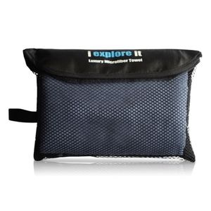 SET OF 2 - NEW Microfiber Towel w/Free Hand Towel